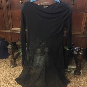 COPY - Vixen Black See-through shirt